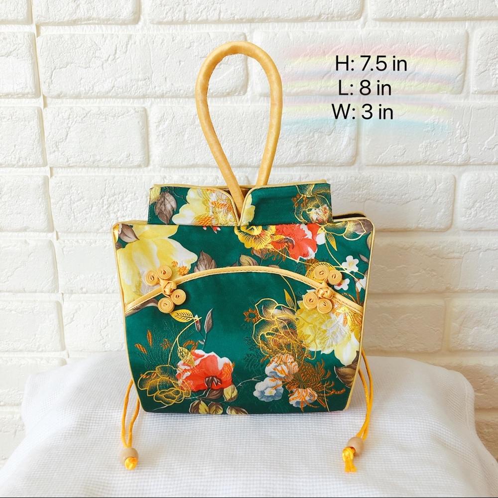 Asian Style Handbag (green)